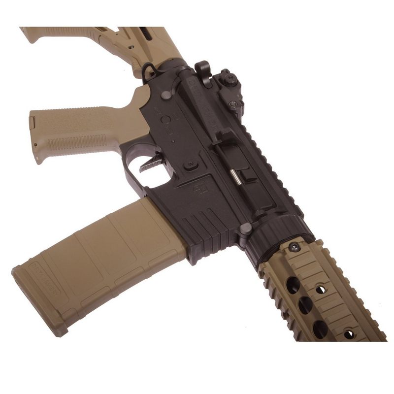 Delta Armory AR15 Charlie SilentOps 9'' EAGLE Half Tan AEG Airsoft Tüfek