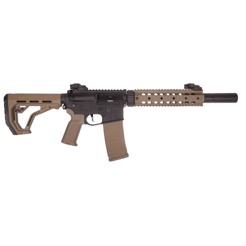 Delta Armory AR15 Charlie SilentOps 9'' EAGLE Half Tan AEG Airsoft Tüfek