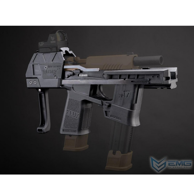 EMG Flux Defense Licensed Raider PDW Kit for SIG Sauer ProForce P320 M17 Gas Blowback Airsoft Pistols