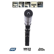 ASG MK23 Silent Susturuculu NBB Airsoft Tabanca