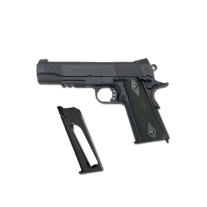 CYBERGUN Colt 1911 Mat Siyah CO2 Blowback Airsoft Tabanca