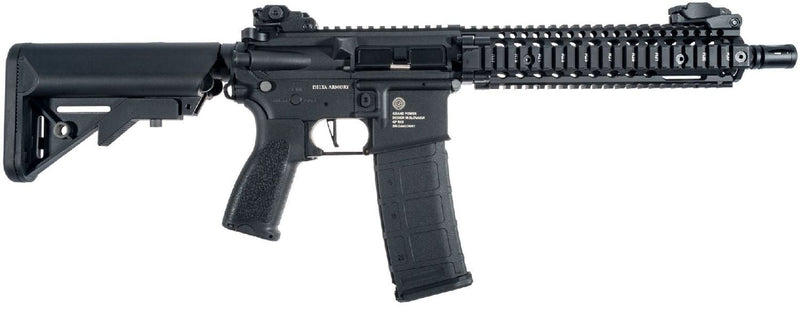 Delta Armory Grand Power MK18 Bravo Siyah AEG Airsoft Tüfek / Pil Şarj Setli