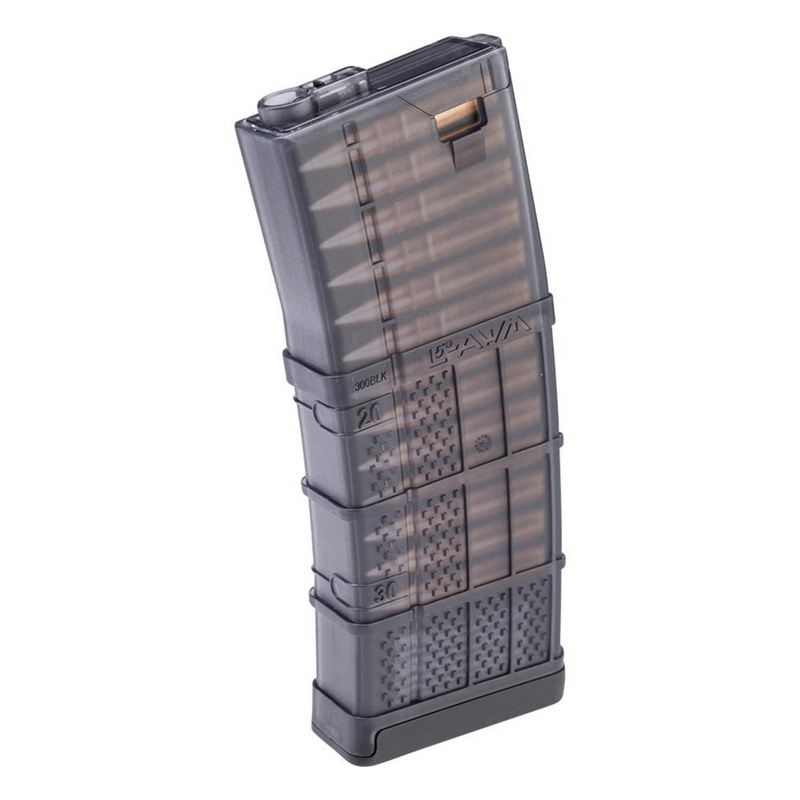 EMG Lancer L5AWM ''300 Blackout'' SIYAH Airsoft Mid-Cap Şarjör