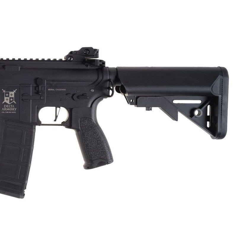 Delta Armory AR15 LA 16.2'' BRAVO LVOA Siyah AEG Airsoft Tüfek / Pil Şarj Setli