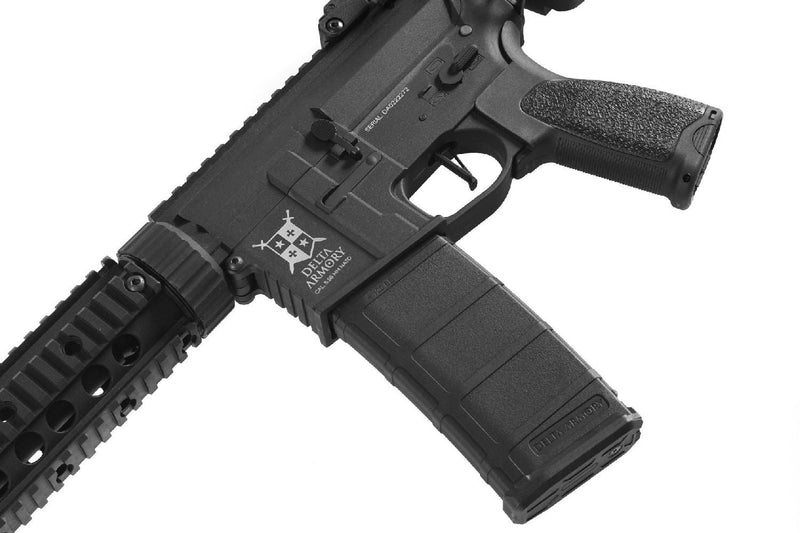 Delta Armory AR15 SilentOps 9'' Charlie Siyah AEG Airsoft Tüfek / Pil Şarj Setli