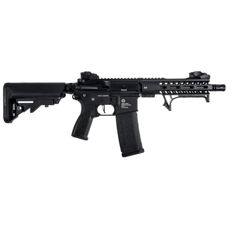 Delta Armory Grand Power AR15 M-Lok Short ALPHA Siyah AEG Airsoft Tüfek / Pil Şarj Setli