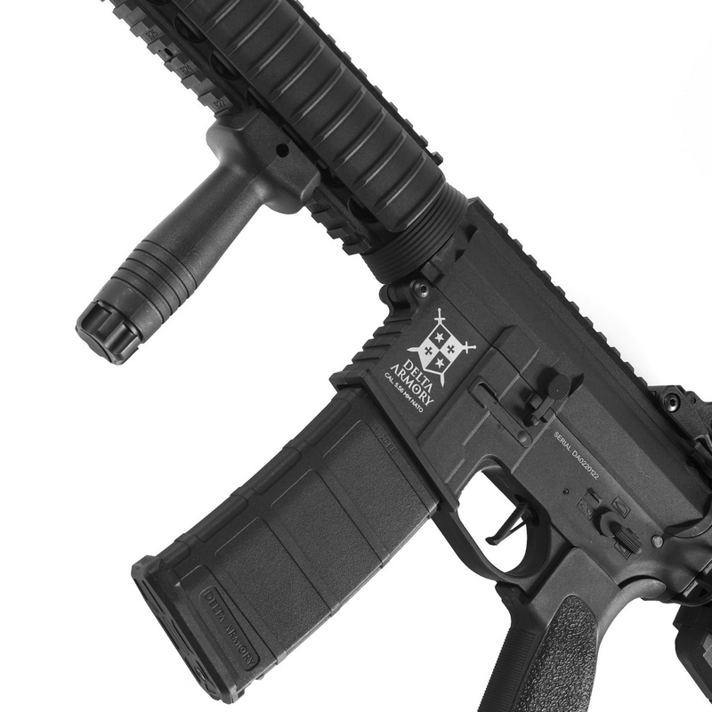 Delta Armory  M4 AR15 RIS Charlie PiL ŞARJ SET Airsoft Tüfek Siyah DA-C03