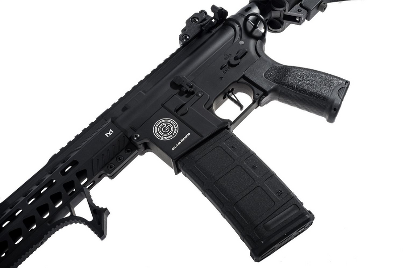 Delta Armory Grand Power AR15 M-Lok Short ALPHA Siyah AEG Airsoft Tüfek / Pil Şarj Setli