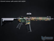 EMG CYMA Daniel Defense Lisanslı DDM4A1 Platinum QBS Woodland AEG Airsoft Tüfek