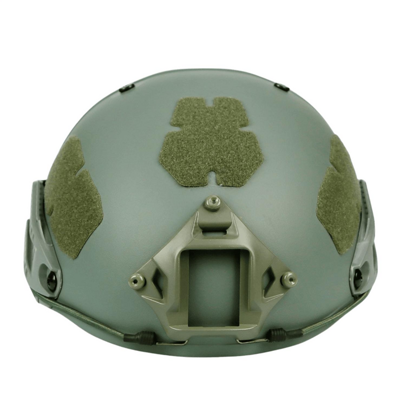 Delta Armory Airsoft KASK Helmet Fast Type AIR FLOW OLIVE/Yeşil Havalandırmalı