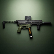 Delta Armory STRIBOG SP10A3 Olive UPGRADE Charlie Airsoft Tufek