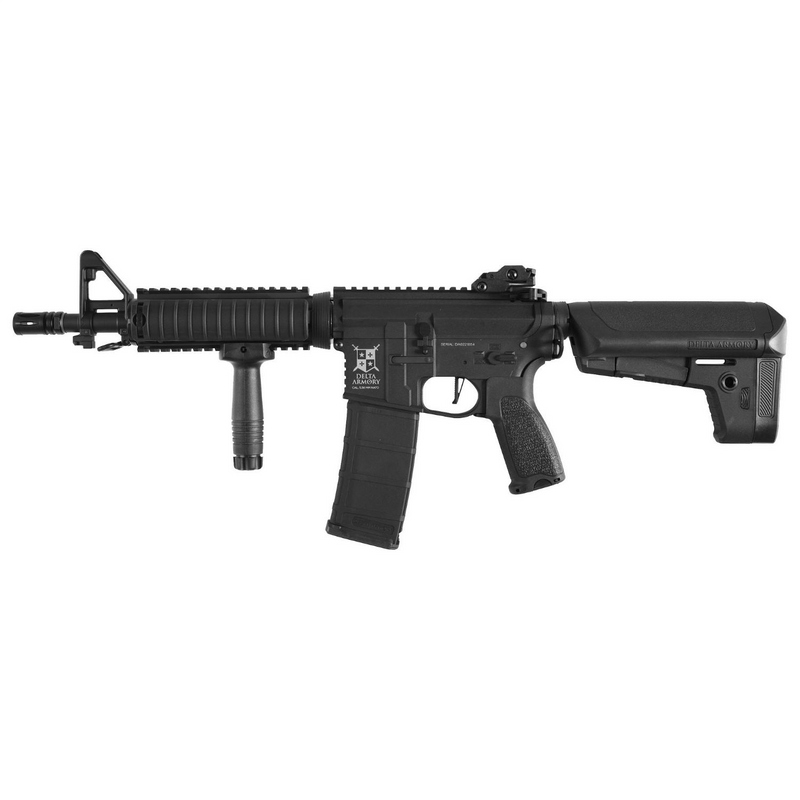 Delta Armory AR15 RIS BRAVO CQB-R Siyah AEG Airsoft Tüfek / Pil Şarj Setli DA-B01
