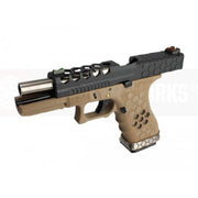 Cybergun AW Glock HexCut VX0111 Tan & Siyah GBB Airsoft Tabanca