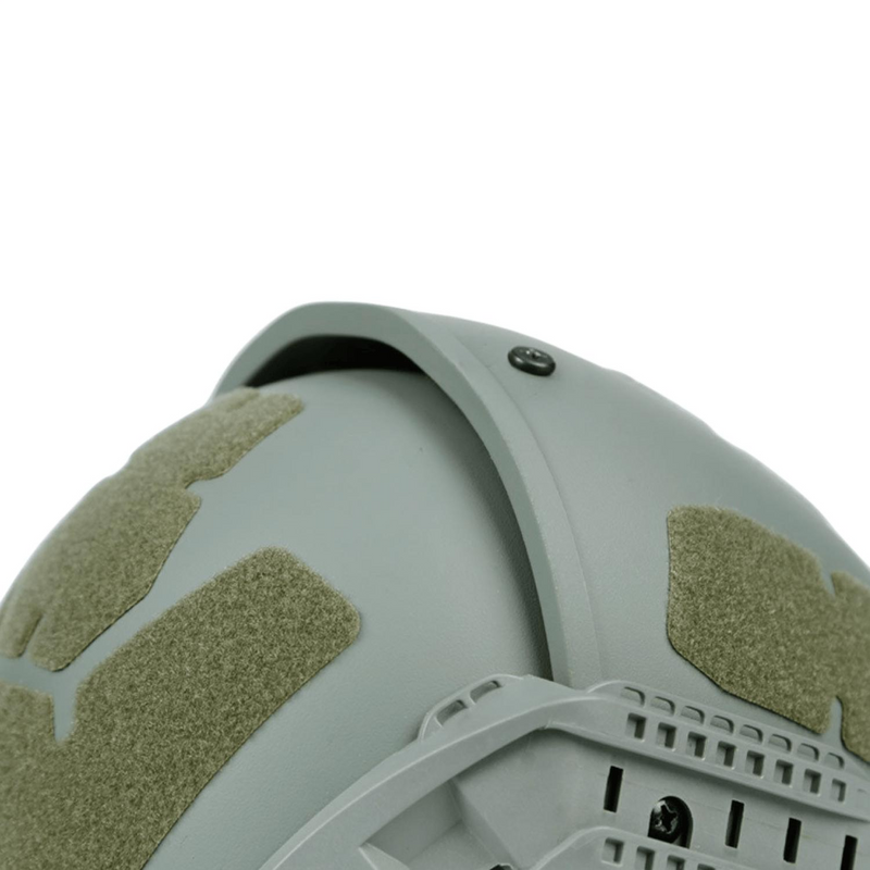 Delta Armory Airsoft KASK Helmet Fast Type AIR FLOW OLIVE/Yeşil Havalandırmalı