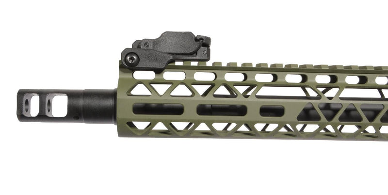 Delta Armory FREYA R15 SKELETON 13'' FULL METAL OLIVE AEG Airsoft Tüfek