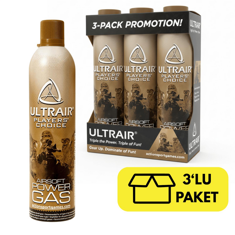 ASG ULTRAIR AIRSOFT GREEN GAS 14571 - 3'LÜ PAKET