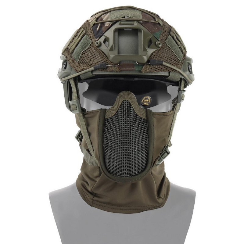 DeltaArmory Telli Balaklava - AGIZ KORUMA -OLIVE - Buğu Önler GT-MAS-01-OLV
