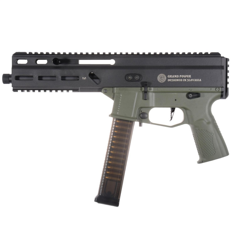 Delta Armory STRIBOG SP10A3 Yeşil UPGRADE Charlie Airsoft Tufek & Dipçik Setli
