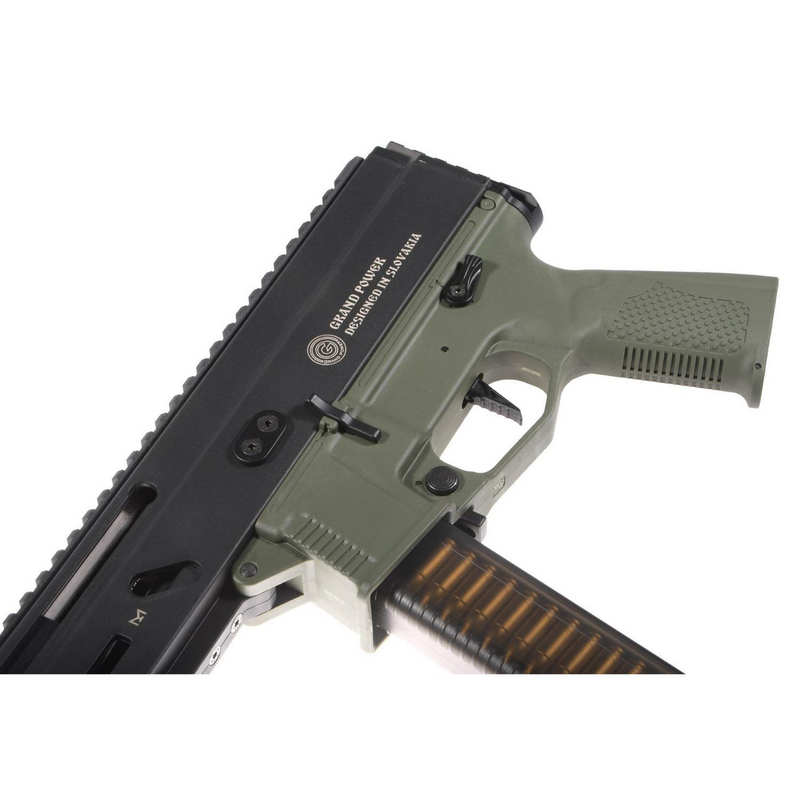 Delta Armory STRIBOG SP10A3 Yeşil UPGRADE Charlie Airsoft Tufek & Dipçik Setli