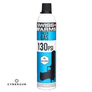 Cybergun Swiss Arms Silikonsuz 130 PSI / 600ml Airsoft Green Gas  - Mavi Şişe