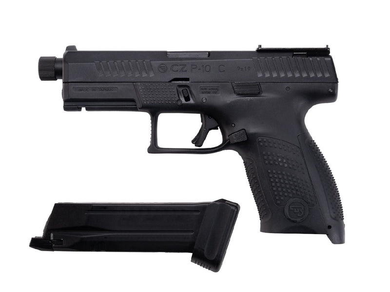 ASG CZ P-10C GBB Airsoft Tabanca (CO2 Versiyon, Optik Plakalı) - Siyah 19593