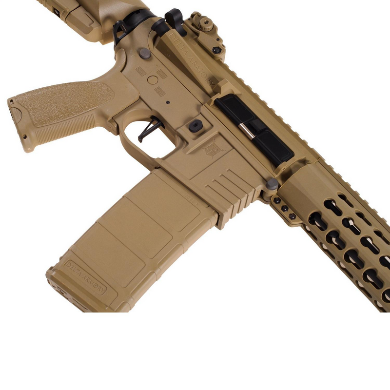 Delta Armory  M4 AR15 KeyMod 10'' Charlie Pil ŞARJ SET Airsoft Tüfek FULL TAN / DA-C04-FT