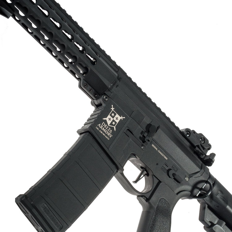 Delta Armory M4 AR15 KeyMod 10'' Charlie ETU Siyah AEG Airsoft Tüfek