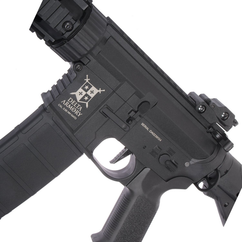 Delta Armory AR15 Charlie SilentOps 9'' EAGLE Siyah AEG Airsoft Tüfek