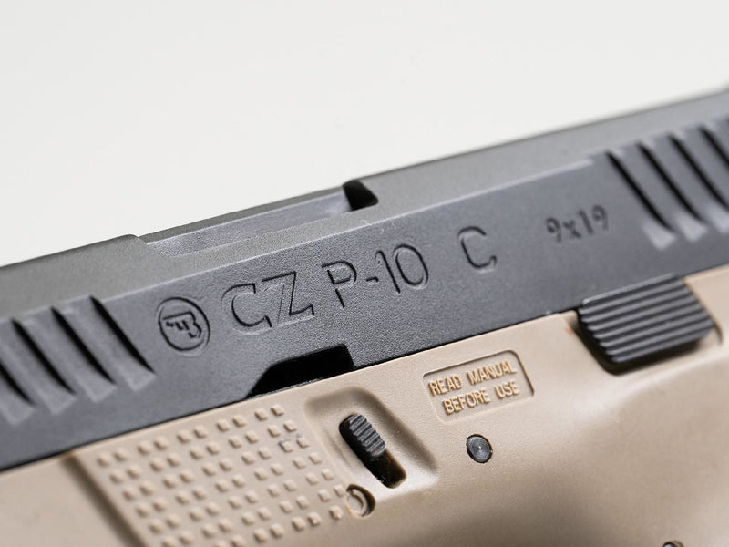 ASG CZ P-10C GBB CO2 Airsoft Tabanca - Dual Tone SIYAH-FDE 19923
