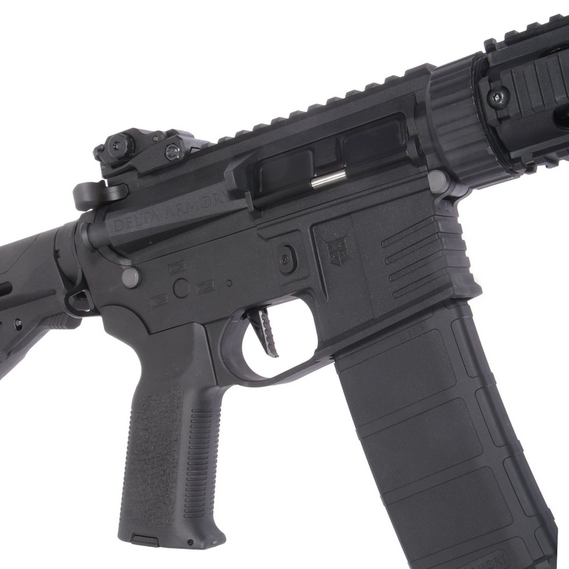 Delta Armory AR15 Charlie SilentOps 9'' EAGLE Siyah AEG Airsoft Tüfek