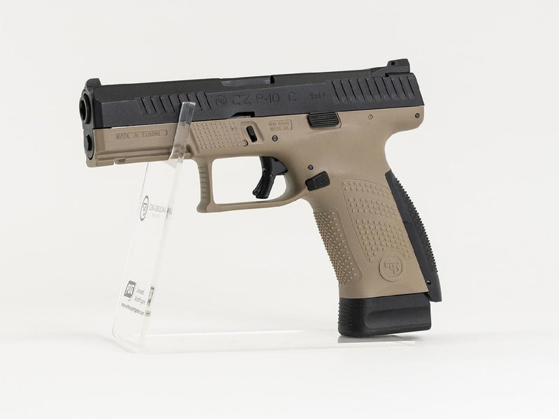 ASG CZ P-10C GBB CO2 Airsoft Tabanca - Dual Tone SIYAH-FDE 19923