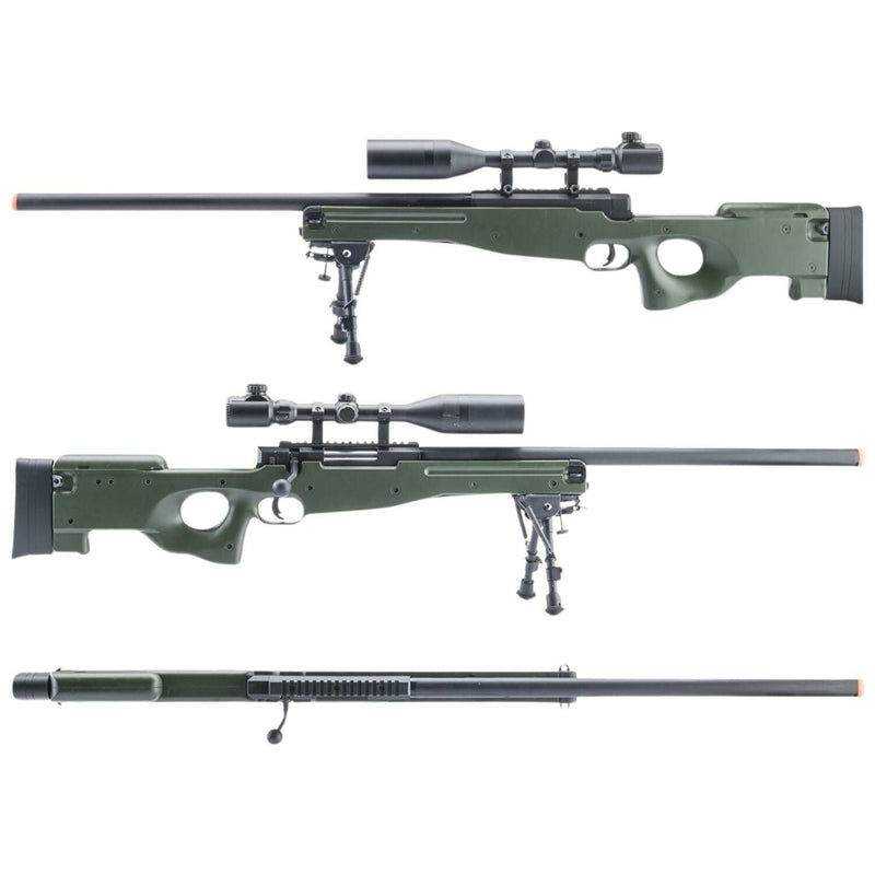 CYBERGUN Mauser Licensed Type 96 Bolt Action High Power Sniper Yeşil Spring Airsoft Tüfek