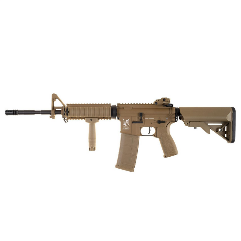 Delta Armory AR15 RIS ALPHA Full Metal Airsoft Tüfek / FULL TAN DA-A02-FT