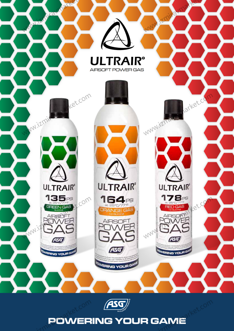 ASG ULTRAİR HİGH POWER AİRSOFT RED GAS