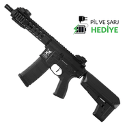 Delta Armory AR15 KeyMod 8” ALPHA Airsoft Tüfek Siyah - DA-A05