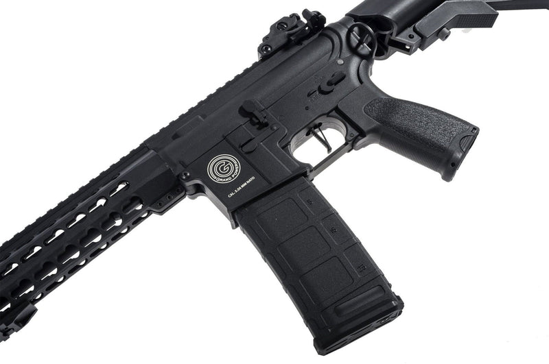 Delta Armory Grand Power AR15 KeyMod 10'' Charlie  PIL SARJ SET Airsoft Tüfek / Siyah DA-GP-C04