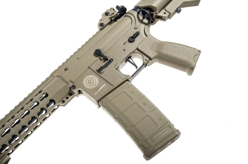 Delta Armory Grand Power AR15 KeyMod 10'' Charlie PIL SARJ SET Airsoft Tüfek / FULL TAN DA-GP-C04-FT