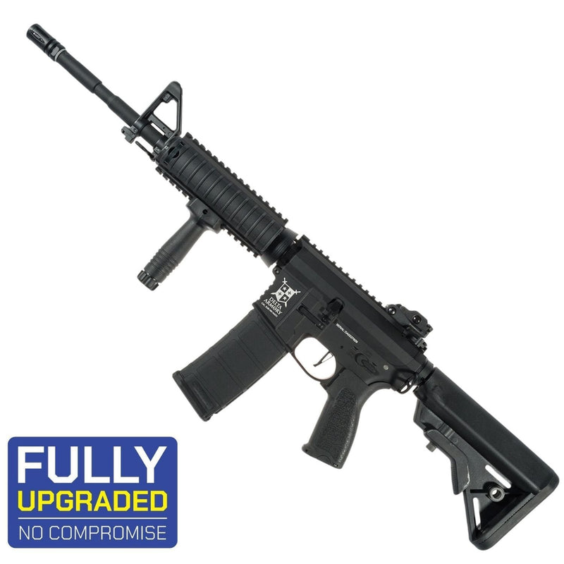 Delta Armory AR15 RIS ALPHA ETU FULL UPGRADED Airsoft Tüfek / Siyah  DA-A02-ETU
