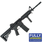 Delta Armory AR15 RIS ALPHA ETU FULL UPGRADED Airsoft Tüfek / Siyah  DA-A02-ETU