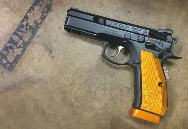 ASG CZ SP-01 Shadow Aluminyum Kabza Kapağı - Orange