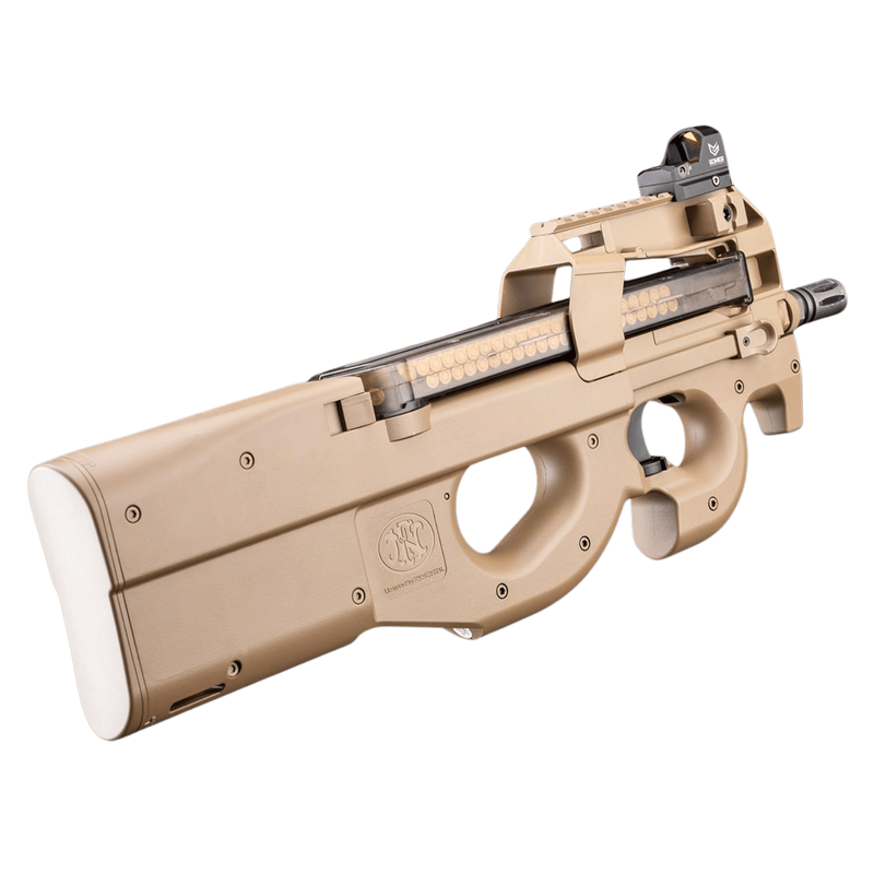 CYBERGUN FN P90® TAN Full Size Metal Gearbox Airsoft AEG Tüfek