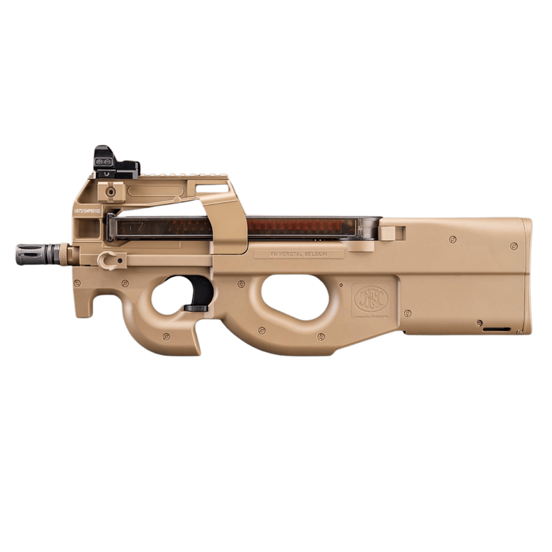 CYBERGUN FN P90® TAN Full Size Metal Gearbox Airsoft AEG Tüfek