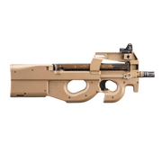 CYBERGUN FN P90® TAN Full Size Metal Gearbox Airsoft AEG Tüfek