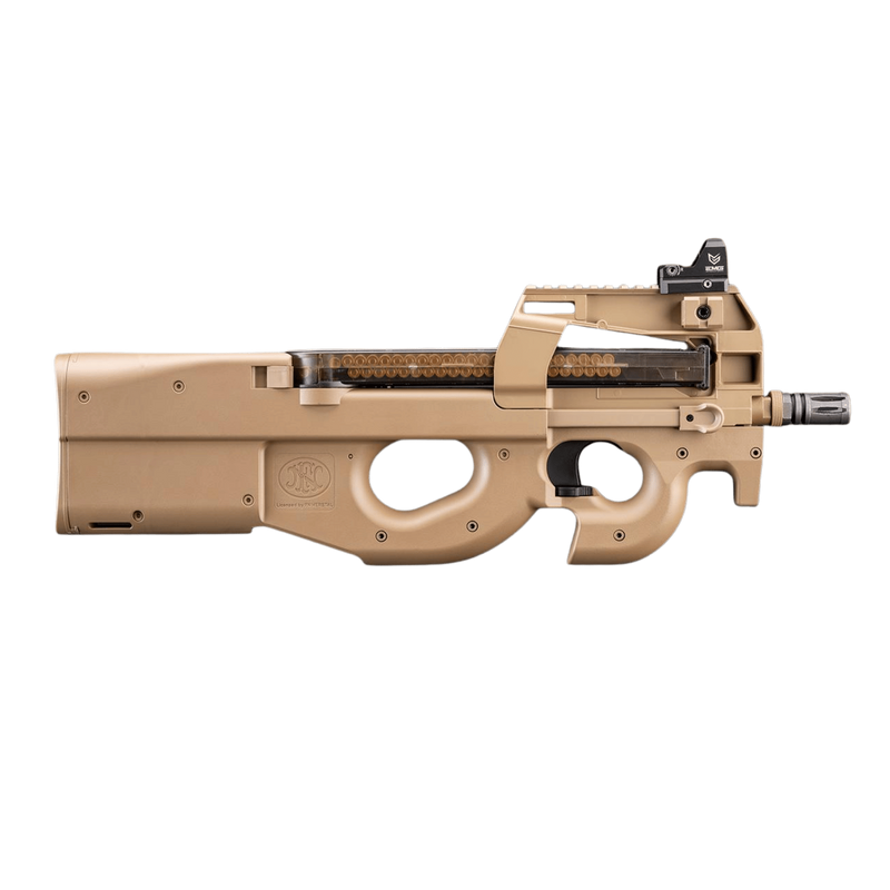 CYBERGUN FN P90® TAN Full Size Metal Gearbox Airsoft AEG Tüfek