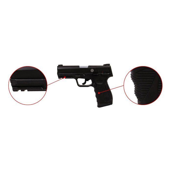 CYBERGUN Taurus 24/7 G2 Siyah Mt. CO2 Airsoft Tabanca