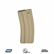 ASG 30BB LOW CAP M15/M16 TAN AEG Airsoft Tüfek Şarjörü 17125-1
