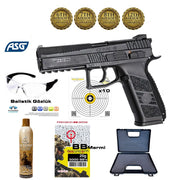 Asg CZ75 P09 Airsoft Kampanya Paketi - Siyah