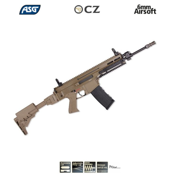 ASG CZ 805 BREN A1 AEG AIRSOFT TÜFEK - ÇÖL RENGİ 18200