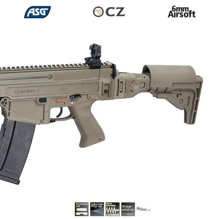 ASG CZ 805 BREN A1 AEG AIRSOFT TÜFEK - ÇÖL RENGİ 18200