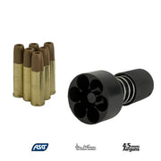 ASG DAN WESSON HAVALI 4.5 mm. SPEEDLOADER ve YEDEK MERMİ 16187